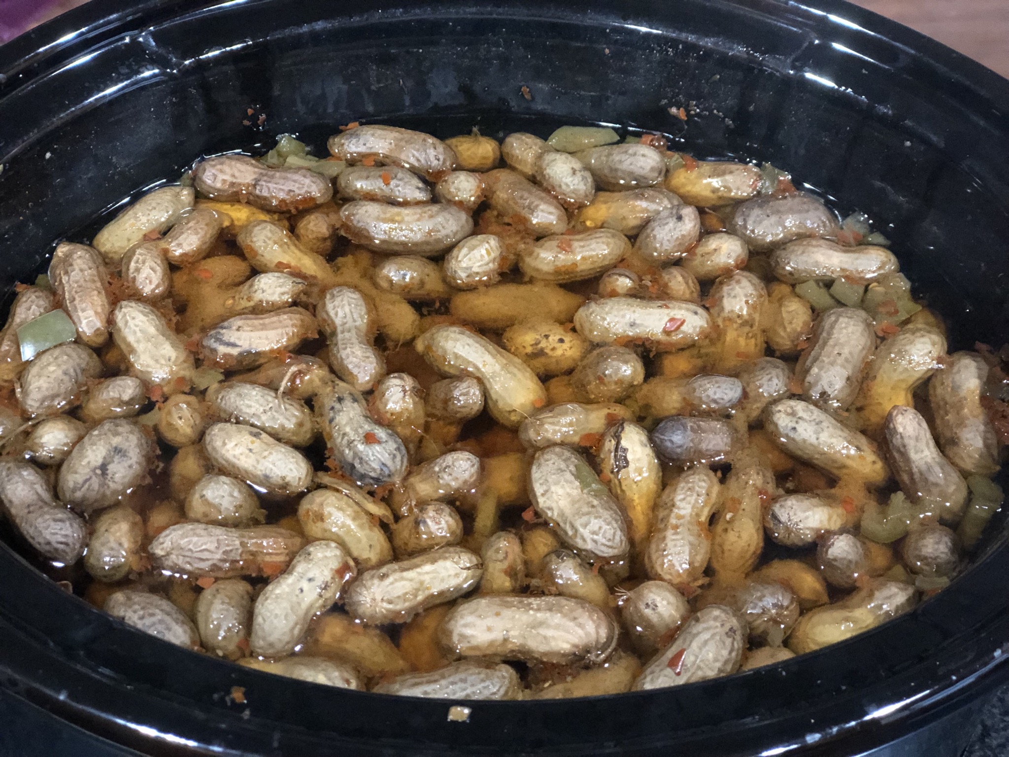 Crockpot Spicy Boiled Peanuts